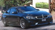 BMW M4 F82 2015 1.0 для GTA 5 миниатюра 8