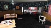 New realistic interiors for houses para GTA San Andreas miniatura 27