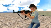 AK-47 с ремешком для GTA San Andreas миниатюра 6