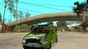 Volkswagen Touran The Hulk для GTA San Andreas миниатюра 1