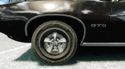 Pontiac GTO Judge для GTA 4 миниатюра 12