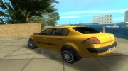 Renault Megane Sedan для GTA Vice City миниатюра 4