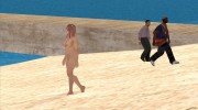 Dead or Alive 5 LR Honoka Nude v2 Shaved для GTA San Andreas миниатюра 23