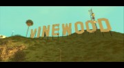 GTA V Vinewood Sign v3.0 для GTA San Andreas миниатюра 1