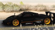 Pagani Zonda R 2009 (HQ) для GTA San Andreas миниатюра 1