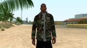 Камуфляжная куртка для GTA San Andreas миниатюра 1