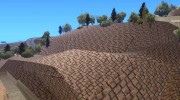 Каменная гора для GTA San Andreas миниатюра 2