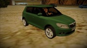 Skoda Fabia RS (2010) for GTA San Andreas miniature 2