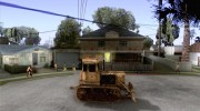 Bulldozer T 130 para GTA San Andreas miniatura 5