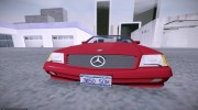 Mercedes-Benz 500SL 1992 for GTA San Andreas miniature 3