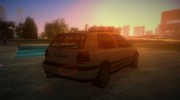 Volkswagen Golf 3 ABT VR6 Turbo Syncro for GTA Vice City miniature 3