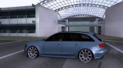 Audi RS4 Avant Stance для GTA San Andreas миниатюра 2