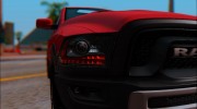 Dodge Ram Rebel 2017 для GTA San Andreas миниатюра 5