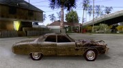 Plymouth Fury III для GTA San Andreas миниатюра 5