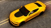 Chevrolet Camaro ZL1 2017 для GTA San Andreas миниатюра 3
