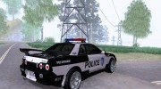 Nissan Skyline R32 Police para GTA San Andreas miniatura 3