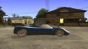 Pagani Zonda F V1.0 для GTA San Andreas миниатюра 5