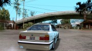 BMW E34 540i для GTA San Andreas миниатюра 4