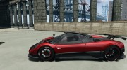 Pagani Zonda Cinque 2009 для GTA 4 миниатюра 2