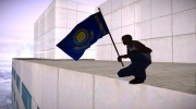 Флаг Казахстана para GTA San Andreas miniatura 4