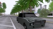 ВАЗ 2107 разбитая для GTA San Andreas миниатюра 1