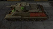 Зона пробития T-34 для World Of Tanks миниатюра 2