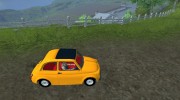 Classic Fiat 500 for Farming Simulator 2013 miniature 5