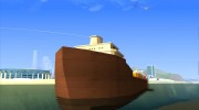 Drivable Cargoship для GTA San Andreas миниатюра 1