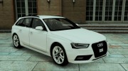 2013 Audi A4 Avant for GTA 5 miniature 4