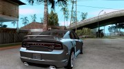 Dodge Charger 2011 v.2.0 для GTA San Andreas миниатюра 4