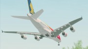 Airbus A380-800 Singapore Airlines Singapores 50th Birthday Livery (9V-SKI) para GTA San Andreas miniatura 34