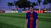 Lionel Messi Barcelona для GTA San Andreas миниатюра 2
