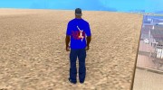 Parkour t-shirt для GTA San Andreas миниатюра 3