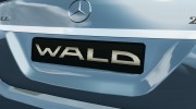 Mercedes-Benz S W221 Wald Black Bison Edition для GTA 4 миниатюра 12