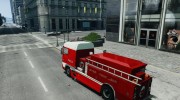 DAF XF Firetruck for GTA 4 miniature 3