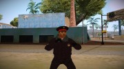 Милиционер в зимней форме V1 para GTA San Andreas miniatura 6