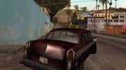 Borgnine Cabbie III для GTA San Andreas миниатюра 3
