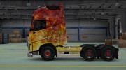 Скин Cerberus для Volvo FH16 2013 para Euro Truck Simulator 2 miniatura 2