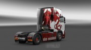 Скин для Volvo FH 2009 Red Dragon para Euro Truck Simulator 2 miniatura 2