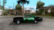 Plymouth Fury III Police для GTA San Andreas миниатюра 2