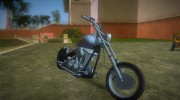 Harley-Davidson Black Death for GTA Vice City miniature 2