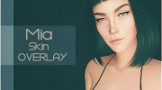 Mia Skin Overlay para Sims 4 miniatura 1