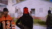 Red Mask from GTA V Online для GTA San Andreas миниатюра 2