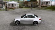 BMW 135i (E82) для GTA San Andreas миниатюра 2