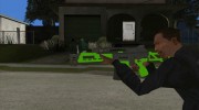 Green Special Carbine (GTA Online DLC) para GTA San Andreas miniatura 3