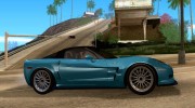 Chevrolet Corvette ZR1 Black Revel для GTA San Andreas миниатюра 5