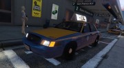 1999 Ford Crown Victoria Taxi for GTA 5 miniature 1