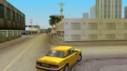 ГАЗ 31105 такси для GTA Vice City миниатюра 11