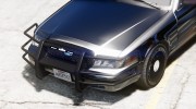 2011 Ford Crown Victoria Unmarked 1.0 для GTA 5 миниатюра 7