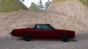 Chevrolet Impala 1972 для GTA San Andreas миниатюра 5